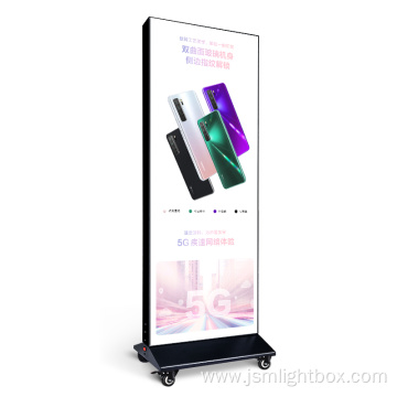 Movable Outdoor Waterproof Vertical Fabric Light Box